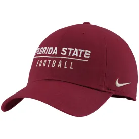 Nike Florida State Football Campus Cap - Garnet