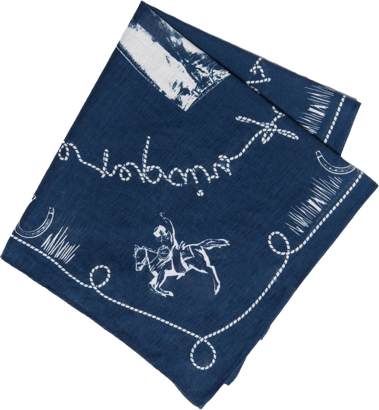 Nudie - Ingrid Bandana Free Repairs - Navy