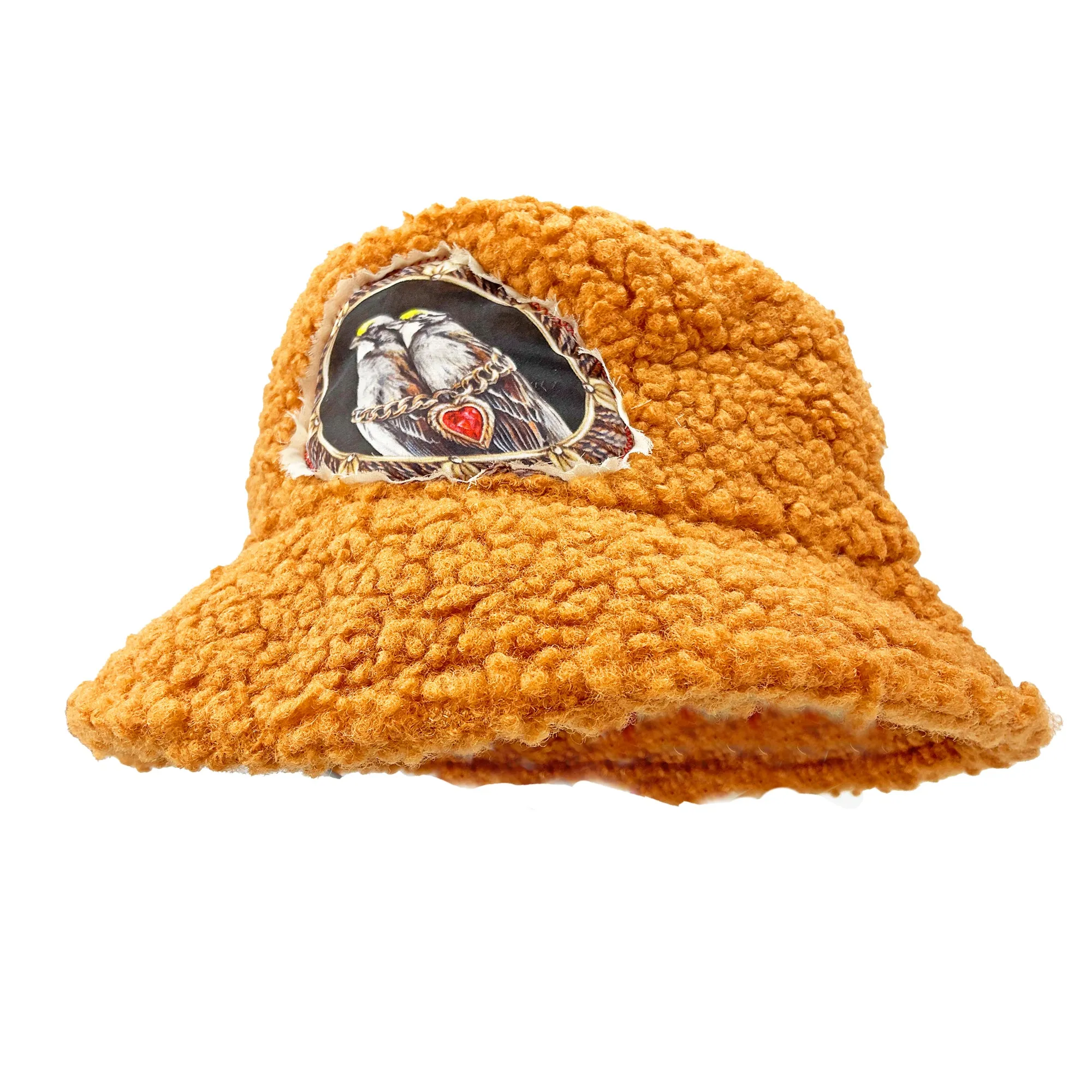 Orange Teddy Bucket Hat