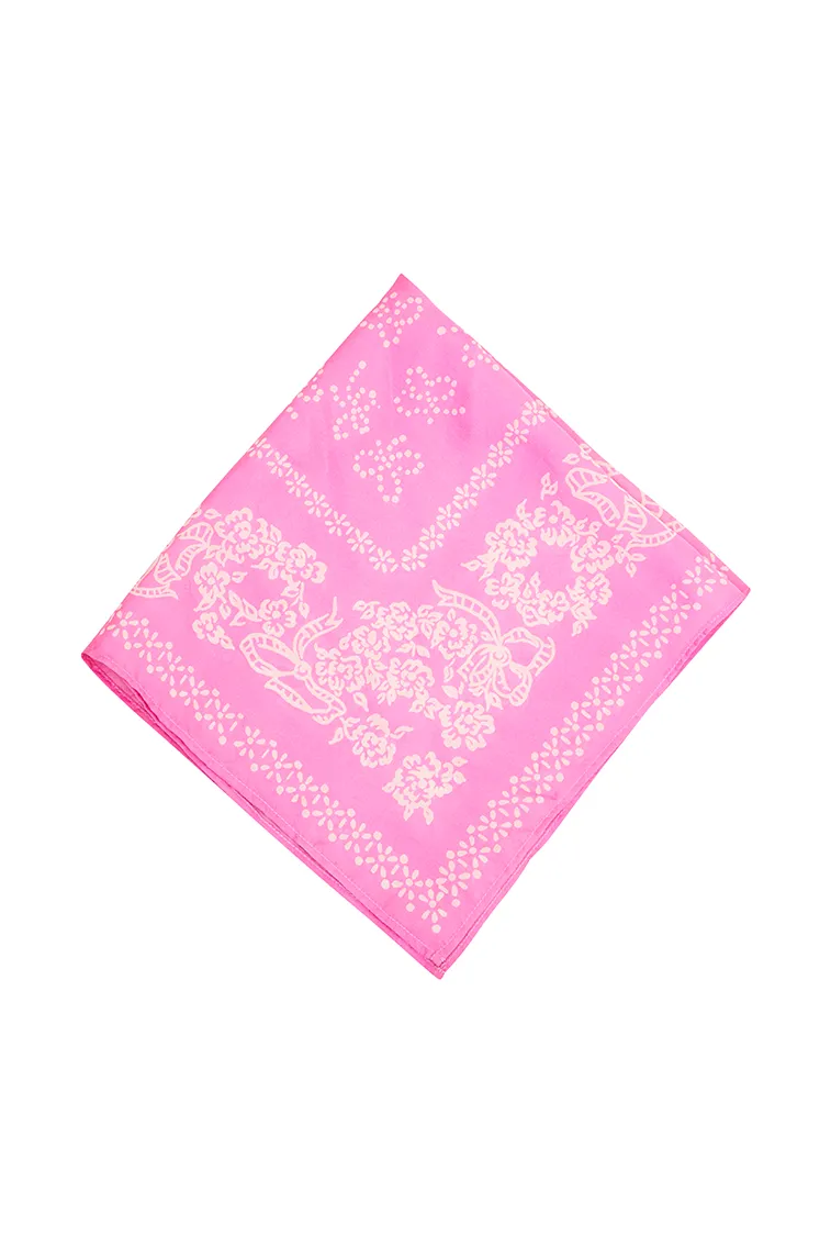 Orvette Silk Paisley Bandana