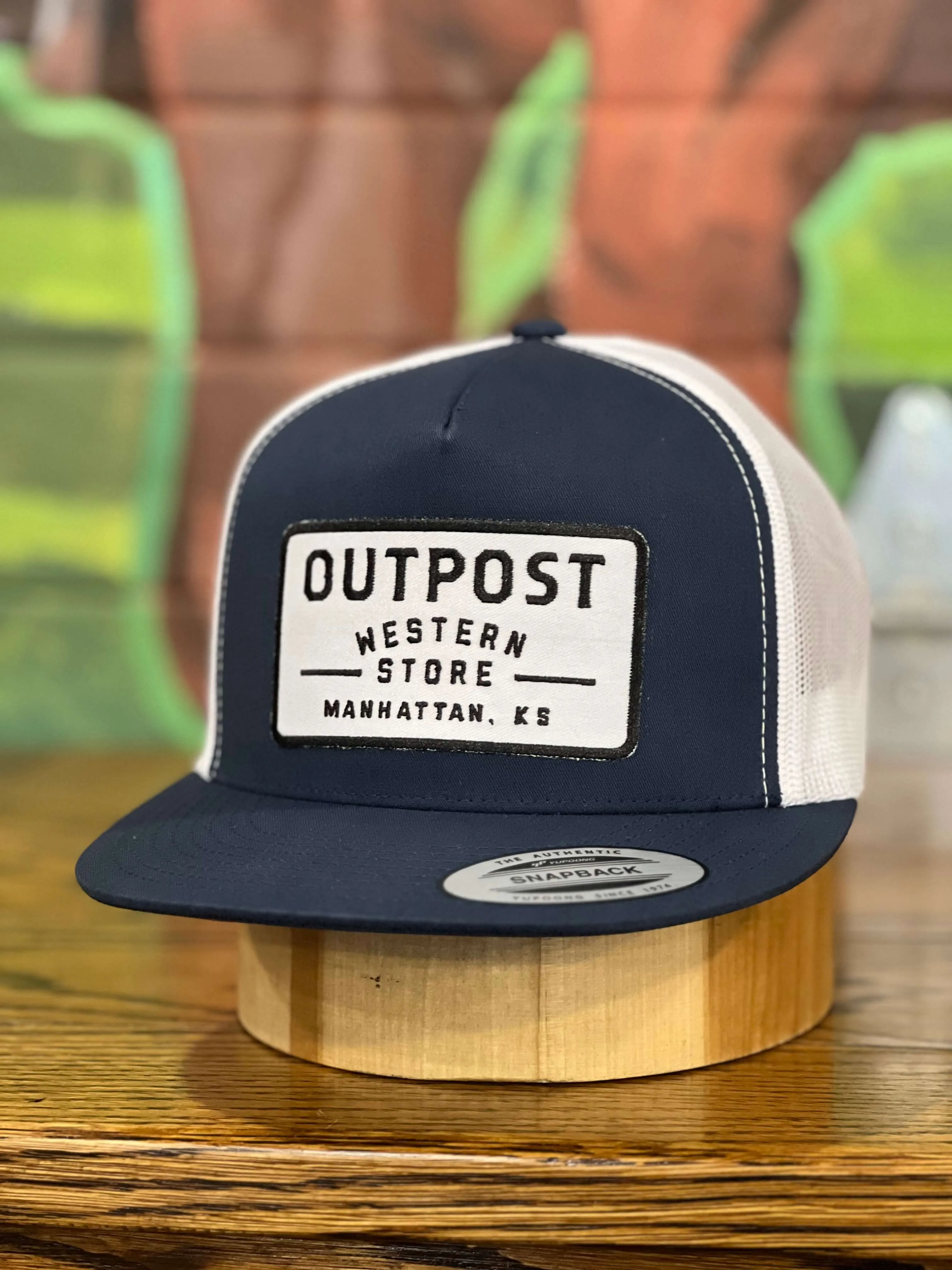 Outpost Yupoong Patch Trucker Cap