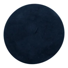 Parkhurst Basque Wool Beret - Navy