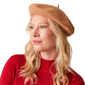 Parkhurst Basque Wool Beret - Tea Leaf