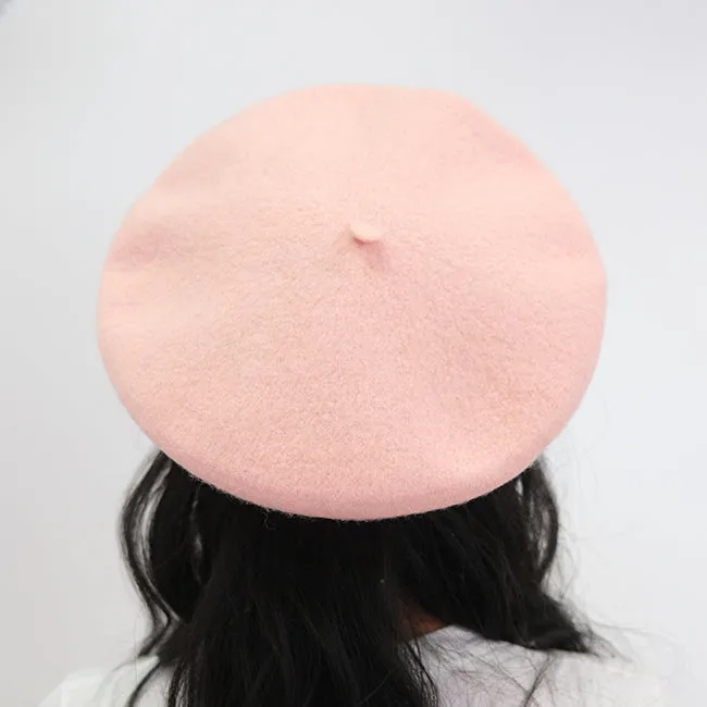 Personalized Beret with Back Stitching