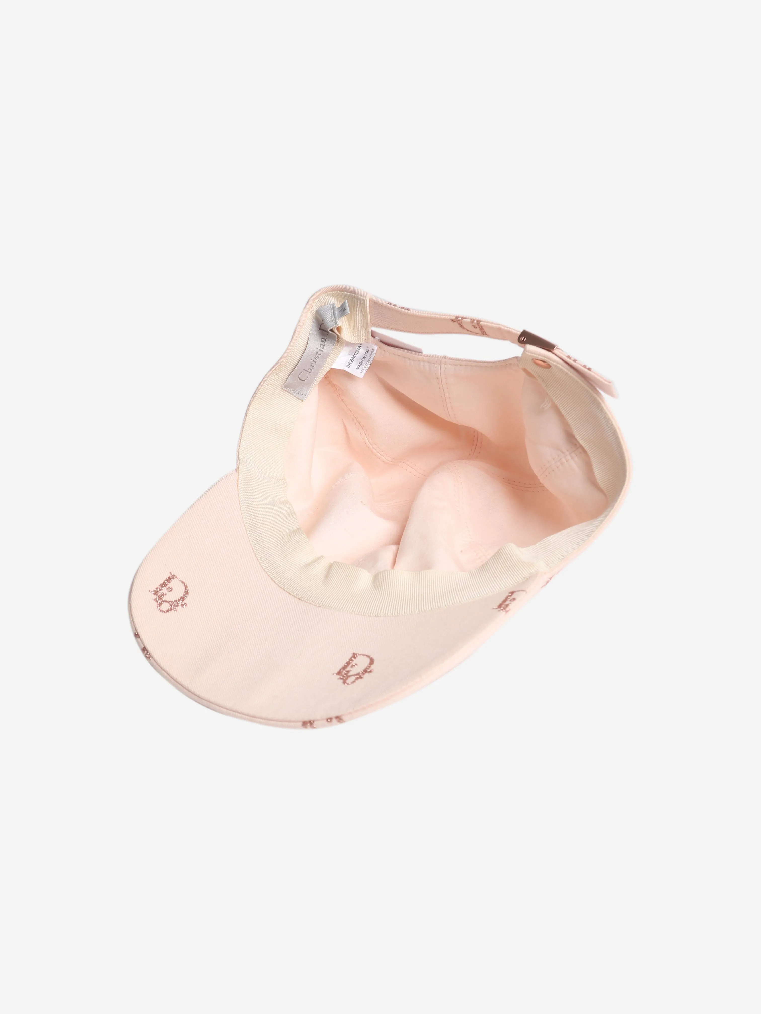 Pink adjustable cap