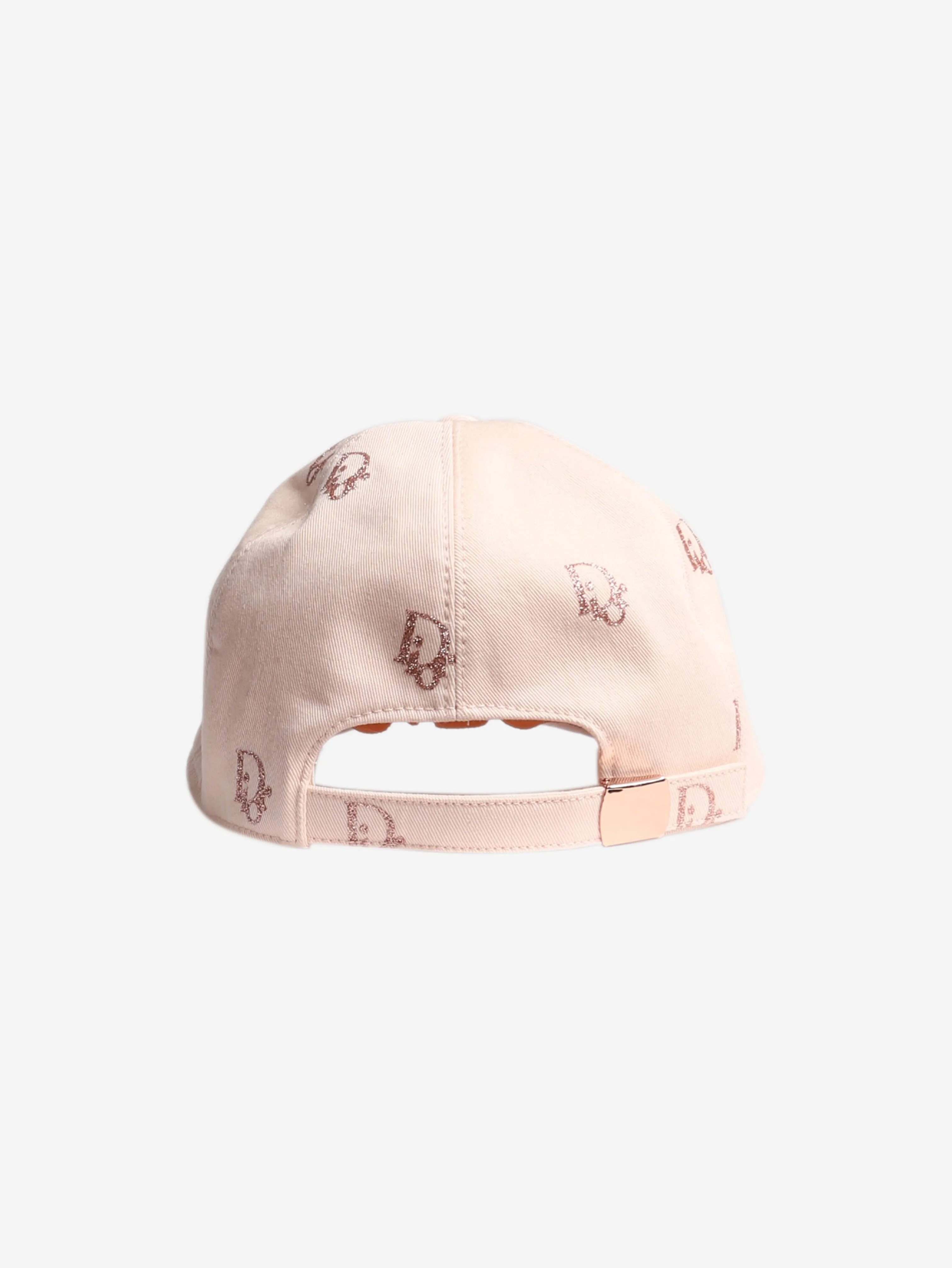 Pink adjustable cap