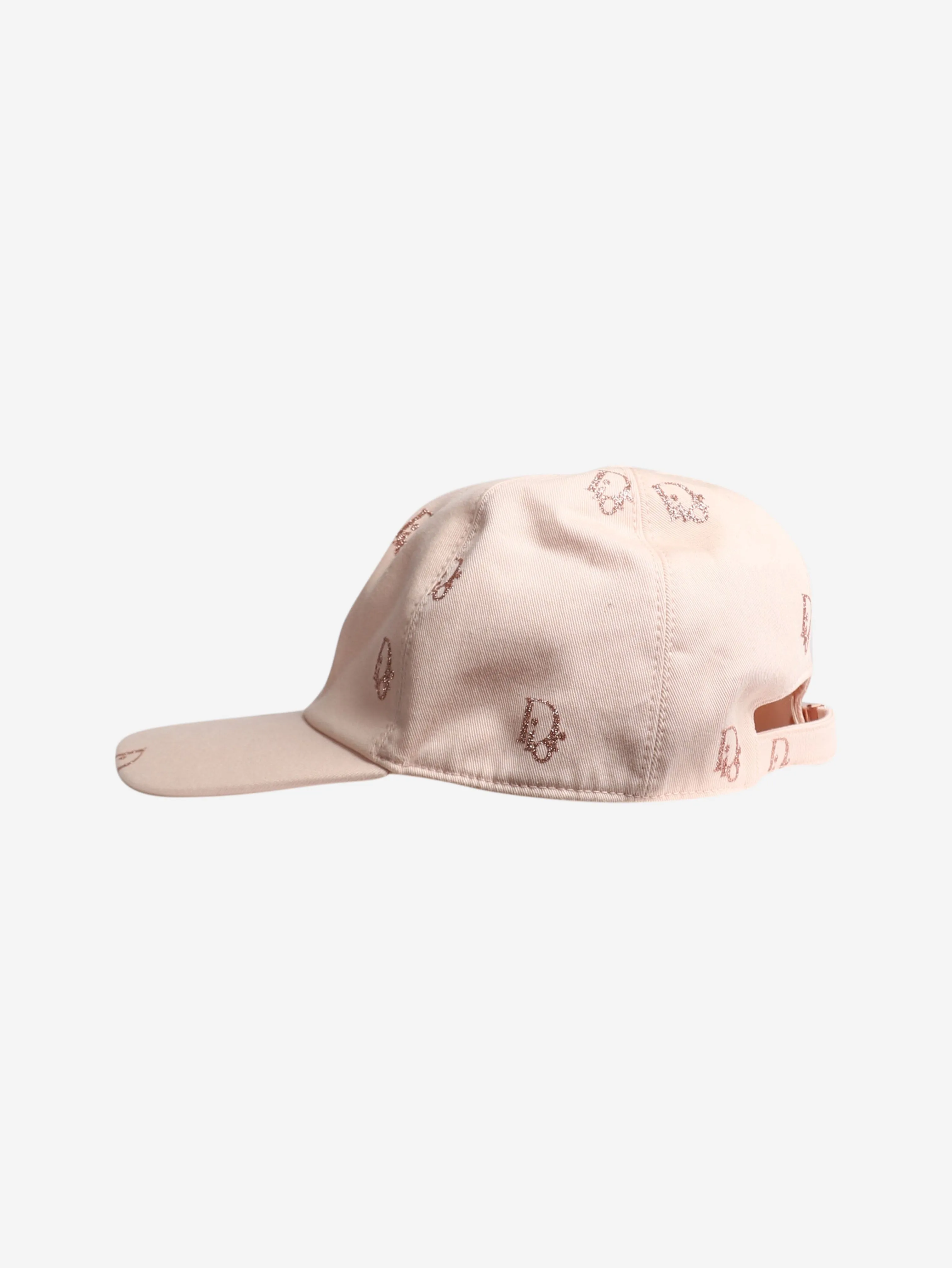 Pink adjustable cap