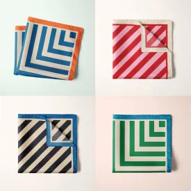 Pocket Square Bold Striped Mini