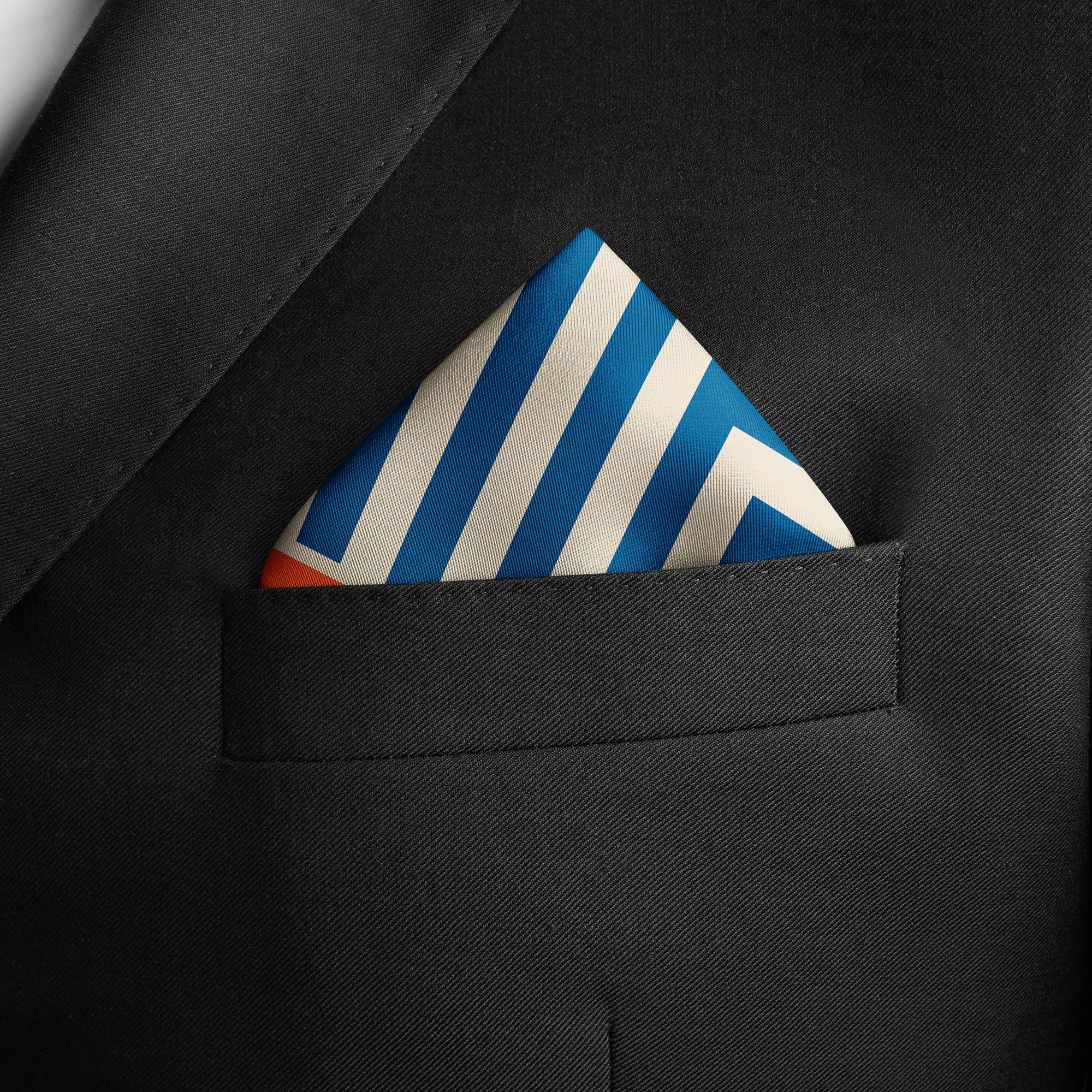 Pocket Square Bold Striped Mini