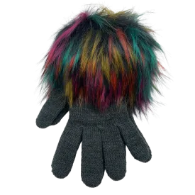 Pom Pom Cuff Gloves