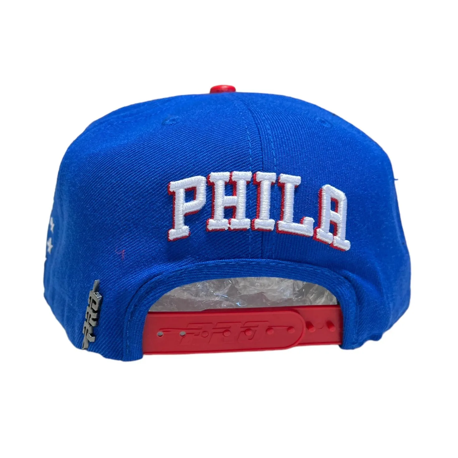 Pro Standard Philadelphia 76ers Adjustable Snapback Baseball Hat, One Size