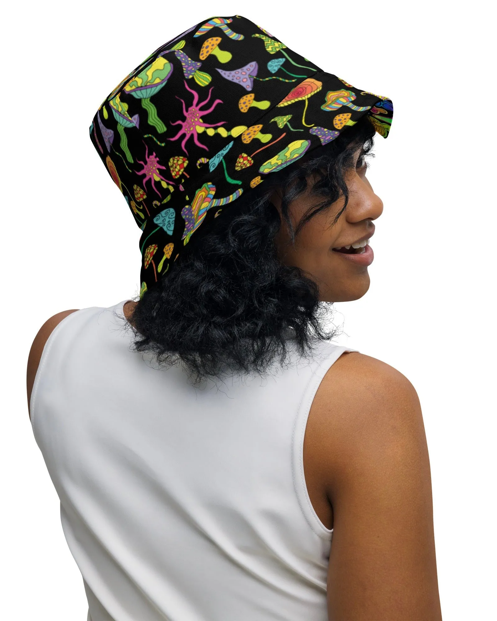 Psilo / Shroom Reversible Bucket Hat