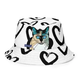 "Cat Lovers" Collection - Reversible Bucket Hat