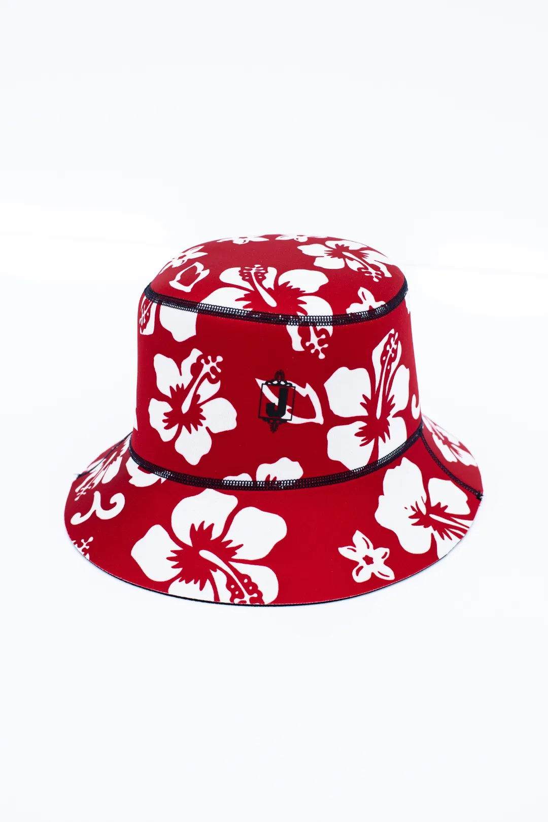 Red Hibiscus Bucket Hat