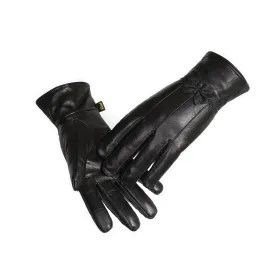 Reed Women's Genuine Leather Warm Lined Driving Gloves - Imported