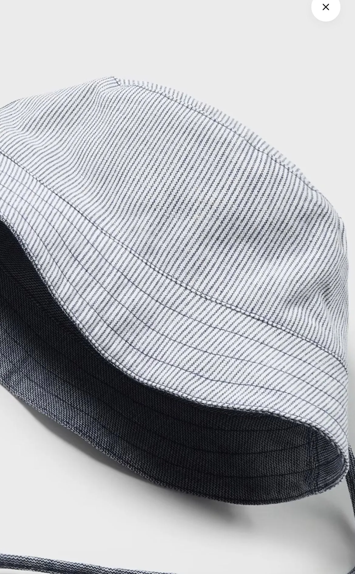 Reversible Bucket Hat- Navy Mix