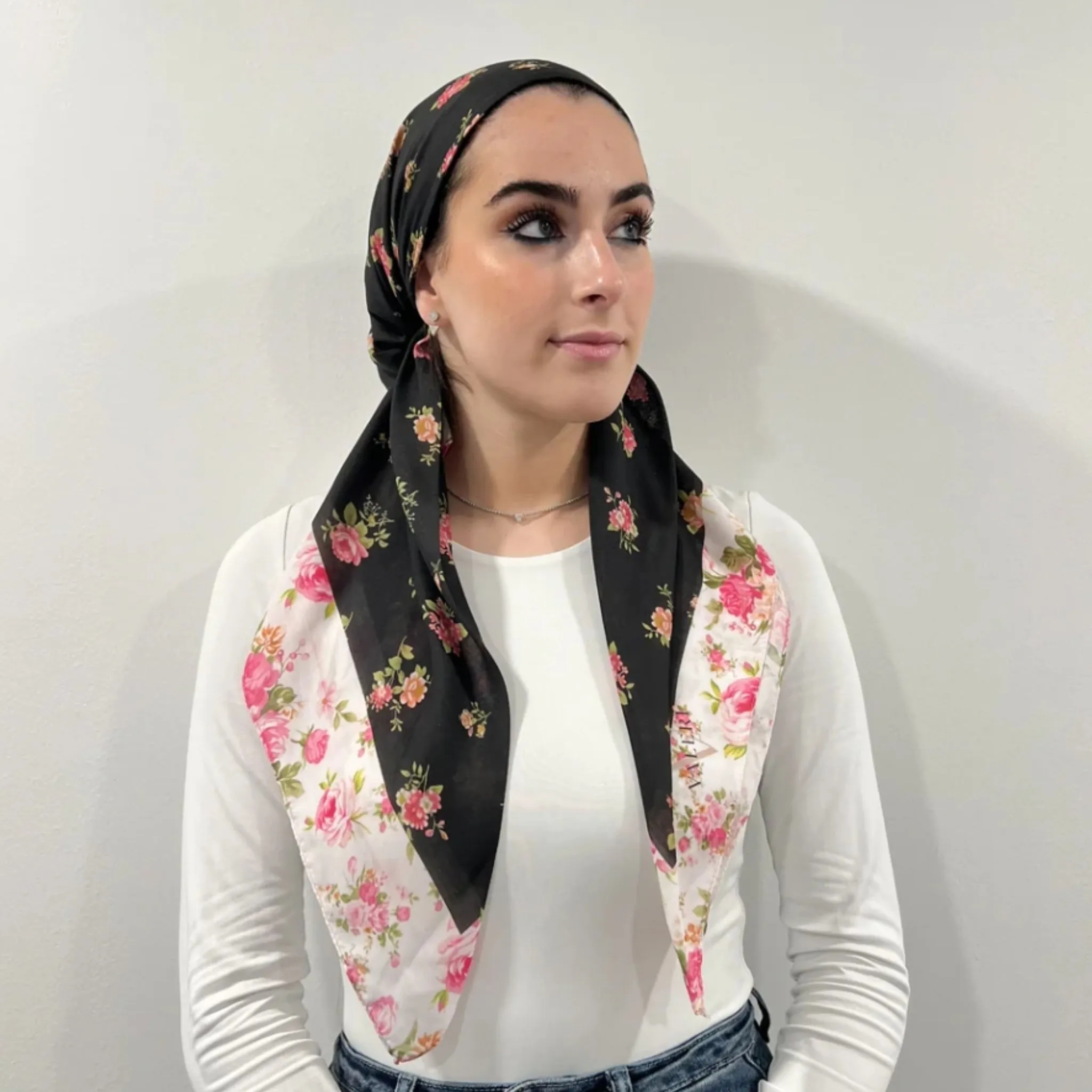 Rose Headscarf by Valeri Many Styles