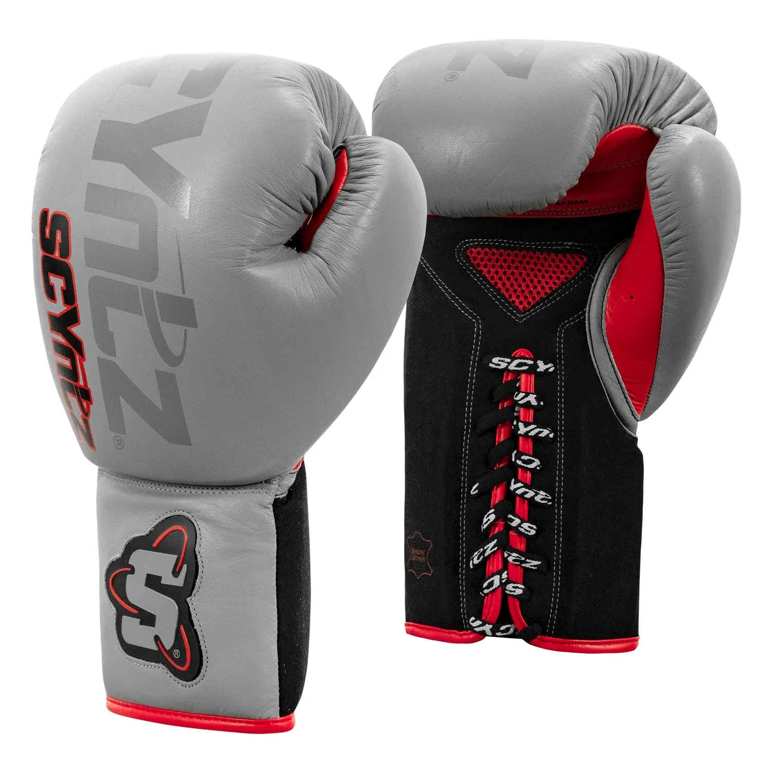 SCYntz Leather Sparring Gloves