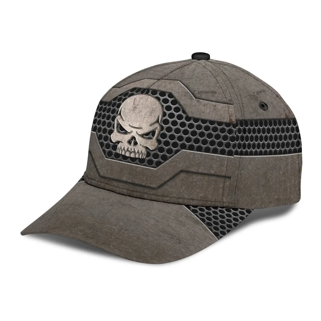 Shop Coolspod 3D Full Printed Classic Cap Hat With Skull, Baseball Cap Hat For Skull Lover