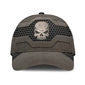 Shop Coolspod 3D Full Printed Classic Cap Hat With Skull, Baseball Cap Hat For Skull Lover