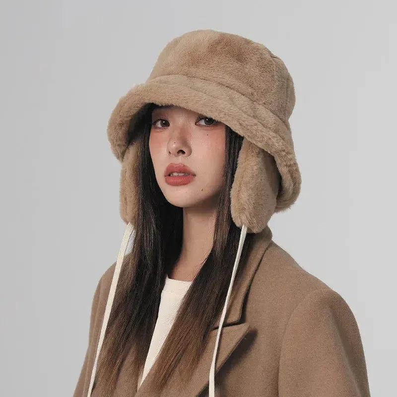 Soraya – Earflap plush – Bucket hat