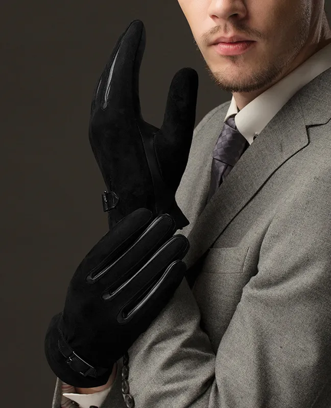 Suede Leather Gloves