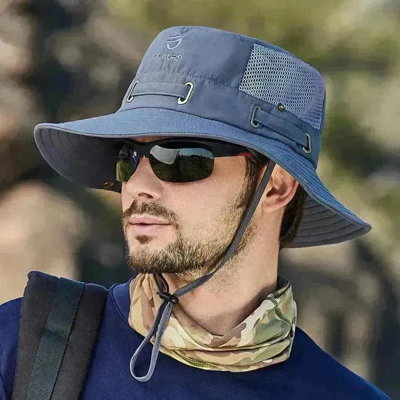 Summer Mesh Breathable Outdoor Fishing Mountaineering Sun Hat