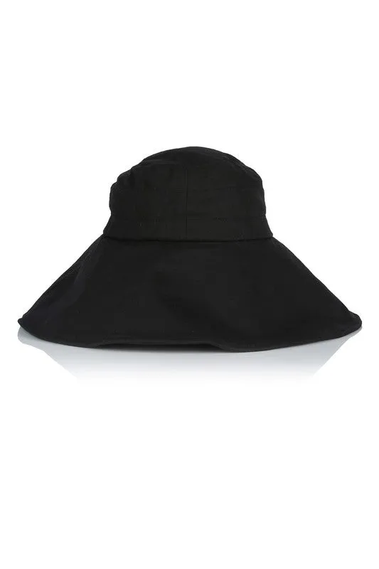 WIDE BRIM BUCKET HAT