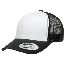 Yupoong Classics Retro Trucker Cap w/ White Front Panel